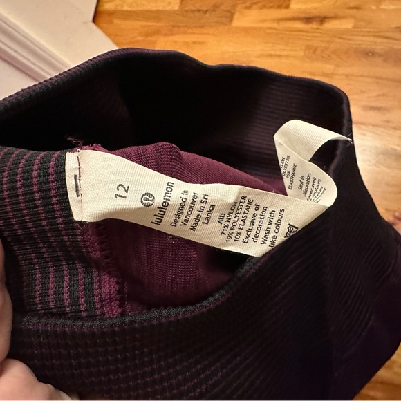 Lululemon Ebb to Train Tight *Wash Marvel / Black / Black - Picture 6 of 6